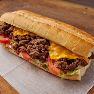 Order Chopped Cheese Sandwich  food online from Shebamz Grill store, Albany on bringmethat.com