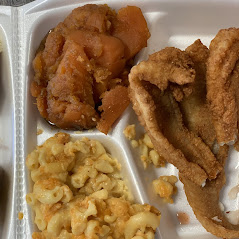 Order Catfish Dinner food online from Big Country Bbq & Soulfood store, Stockbridge on bringmethat.com