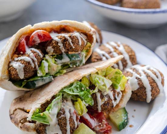 Order Falafel Sandwich	 food online from Kabob City store, Wiles-Barre on bringmethat.com
