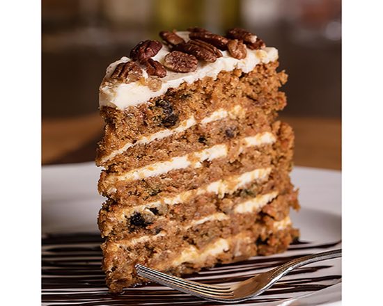 Order Carrot Cake food online from Russo's New York Pizzeria store, Houston on bringmethat.com