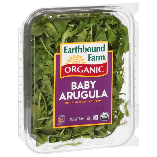 Order Earthbound Farm · Organic Baby Arugula (5 oz) food online from Albertsons store, El Cajon on bringmethat.com