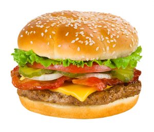 Order Bacon Cheeseburger food online from Braums Ice Cream & Dairy Strs store, Duncanville on bringmethat.com
