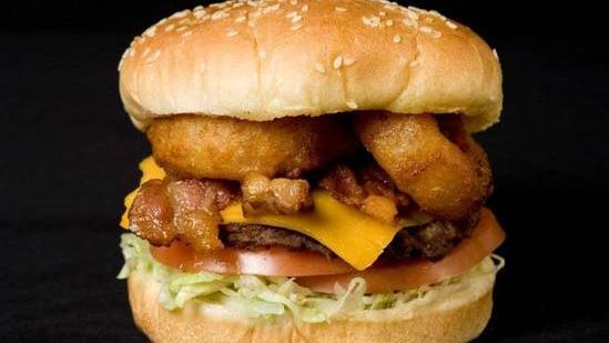 Order 4. Cowboy Burger food online from Lenny Burgers store, Phoenix on bringmethat.com