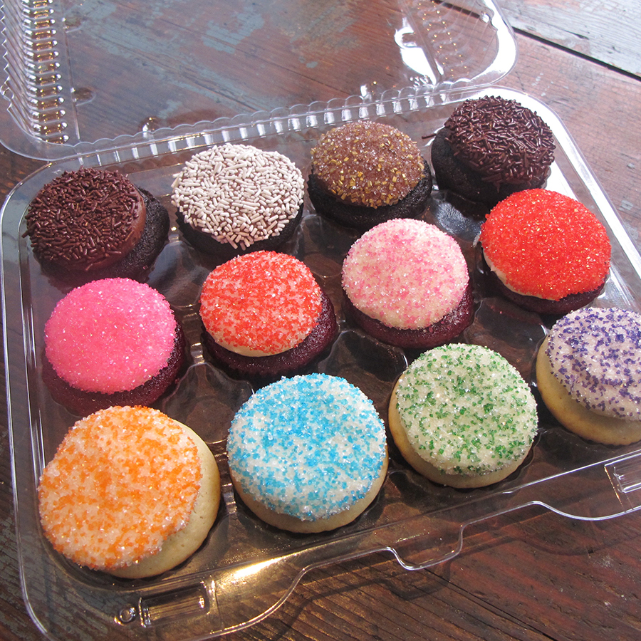 Order Dozen Mini Cupcakes food online from Big Sugar Bakeshop store, Los Angeles on bringmethat.com
