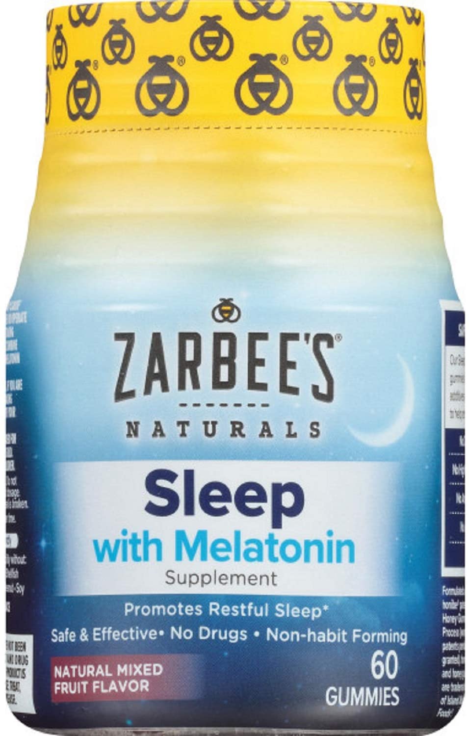 Order Zarbee's Naturals Adult Sleep with Melatonin Gummies, Mixed Fruit  - 60 ct food online from Bartell store, Edmonds on bringmethat.com