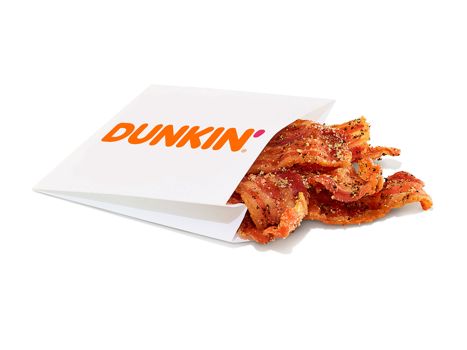 Order Sweet Black Pepper Snackin' Bacon food online from Dunkin store, Windham on bringmethat.com