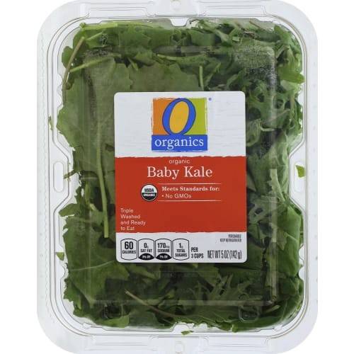 Order O Organics · Organic Baby Kale (5 oz) food online from Jewel-Osco store, Arlington Heights on bringmethat.com