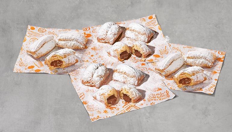 Order 12Pc Chocolate Beignets food online from Popeyes store, Gray on bringmethat.com