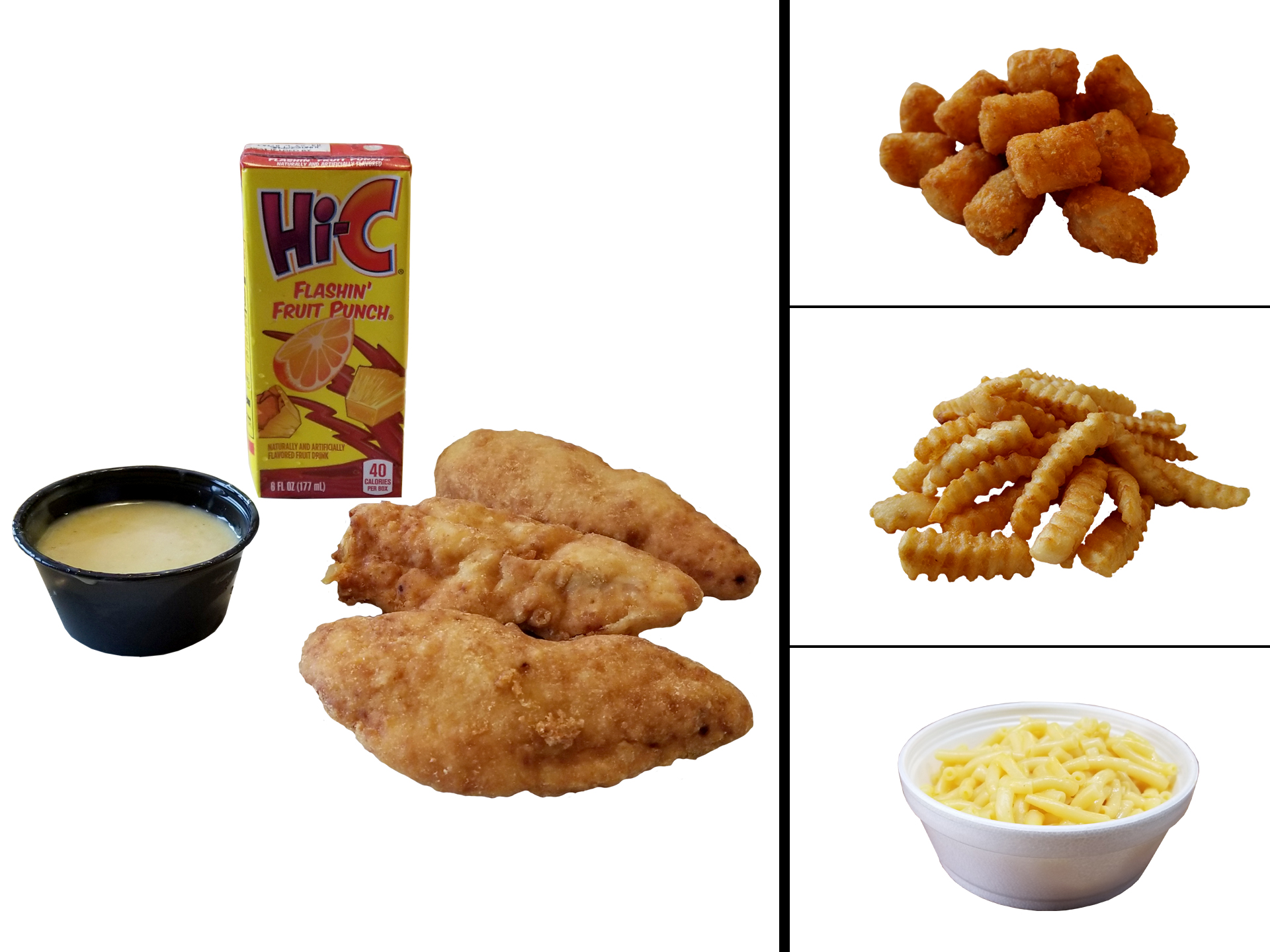 Order Kids Chicken Tenders Meal food online from Mike Brick Oven Pizza store, Pottstown on bringmethat.com