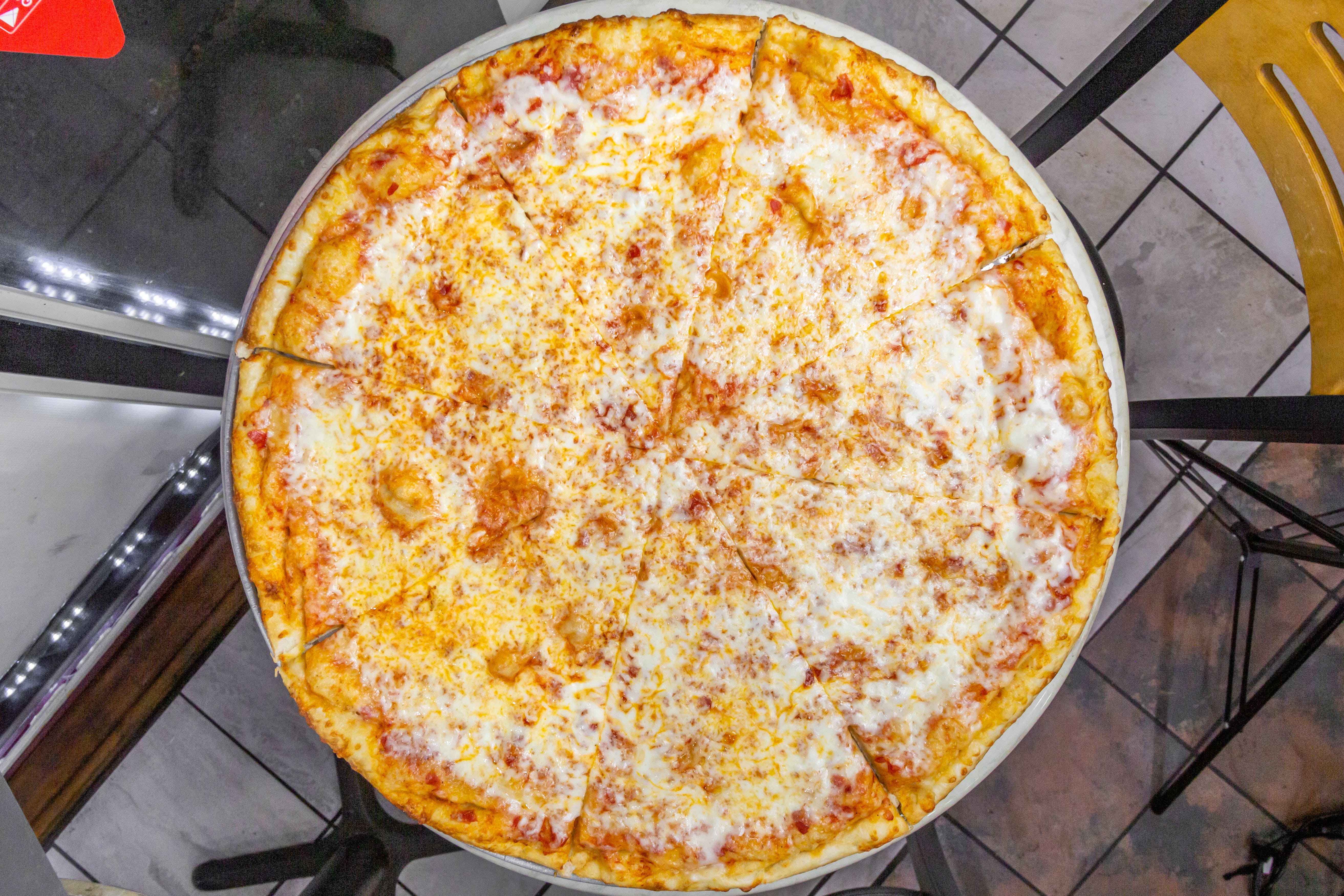 Order Cheese Pizza - Pan Pizza 10" food online from Cafe Lark store, Albany on bringmethat.com