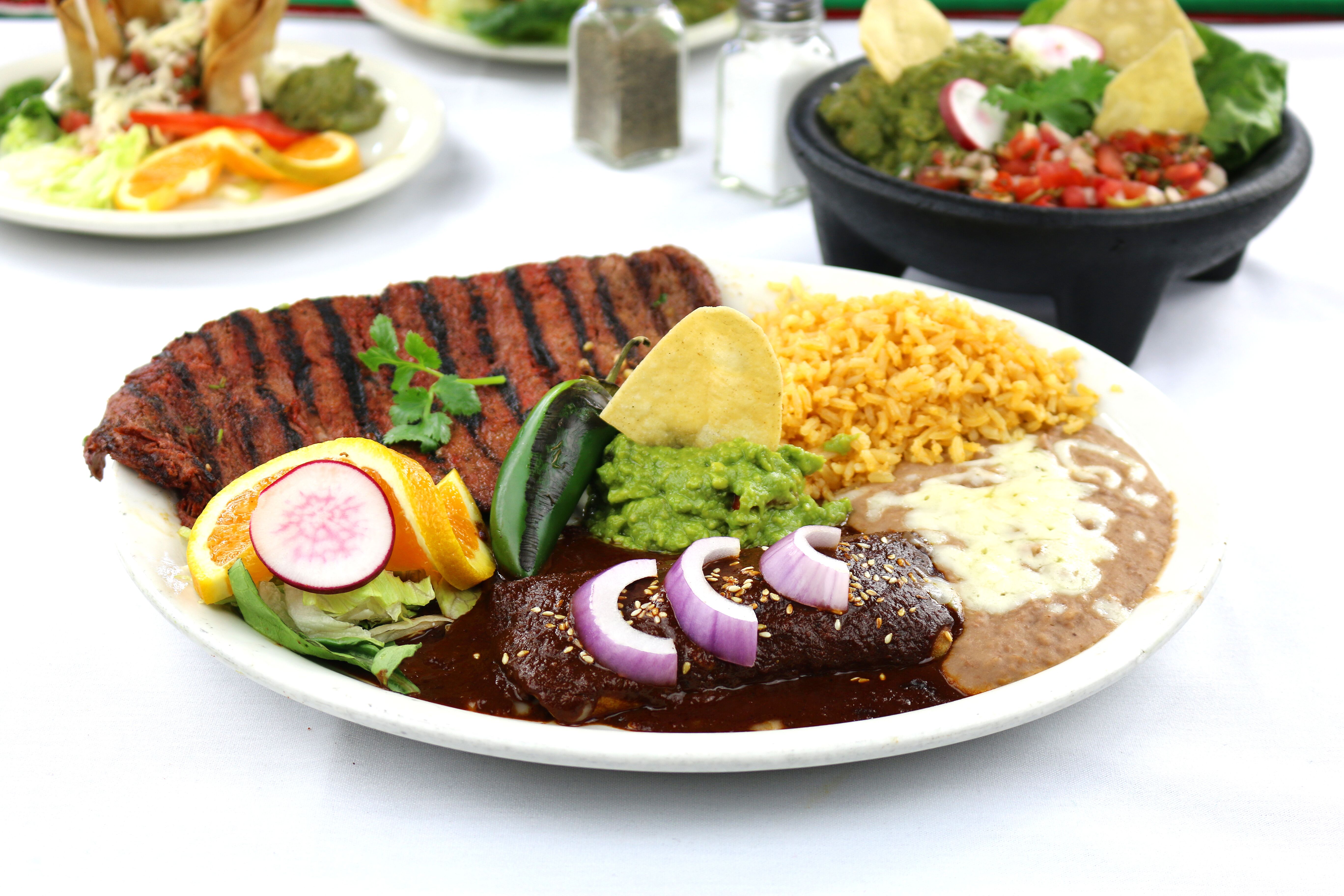 Order Carne a la Tampiquena food online from Fiesta Martin Tacos store, Inglewood on bringmethat.com