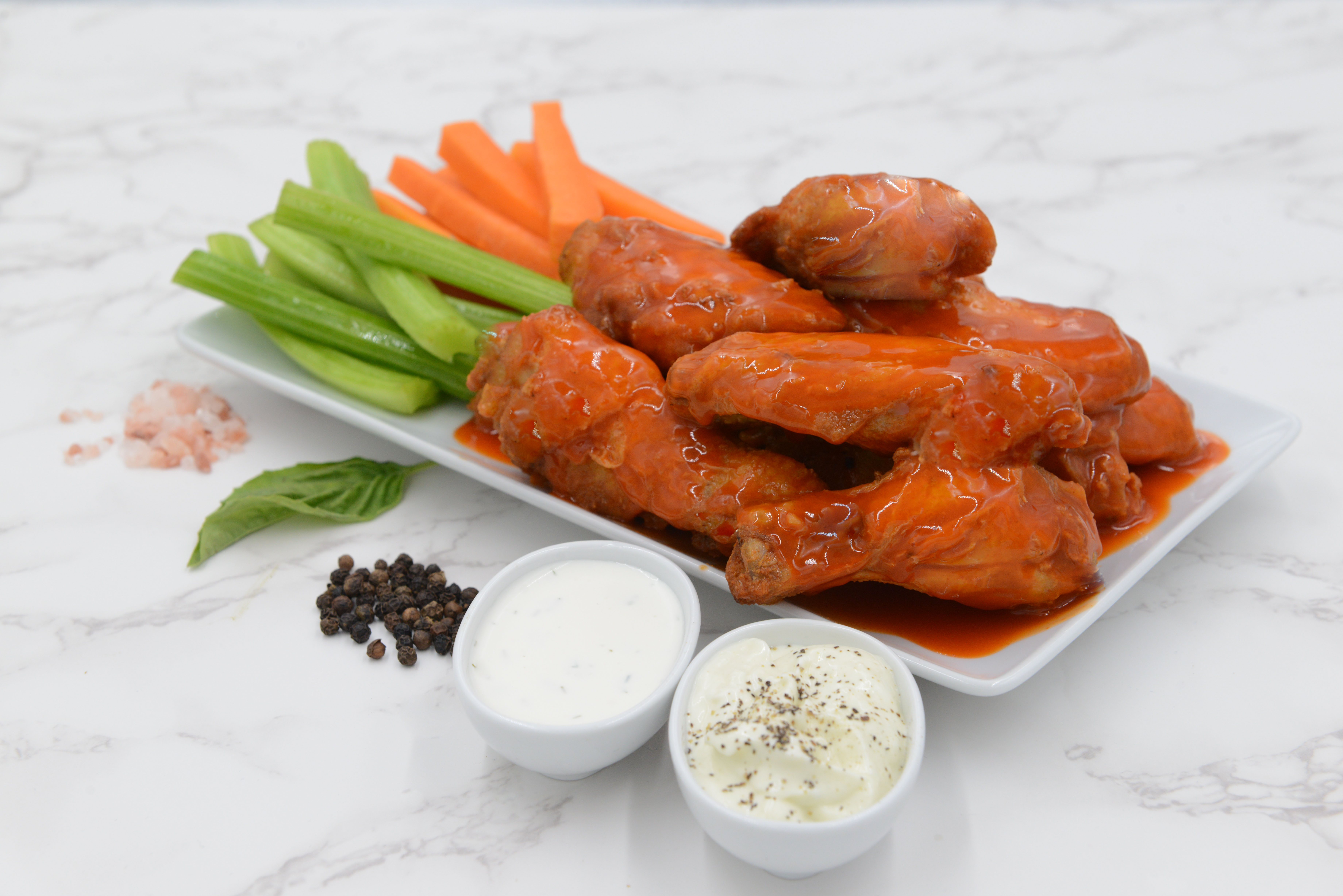 Order Wings food online from Jeb Pizza store, Troy on bringmethat.com