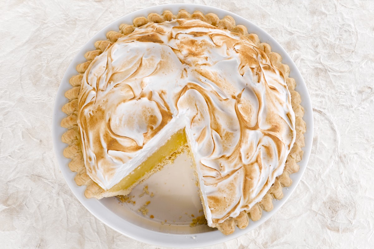 Order Lemon Meringue Pie food online from Perkins Restaurant & Bakery store, Columbus on bringmethat.com