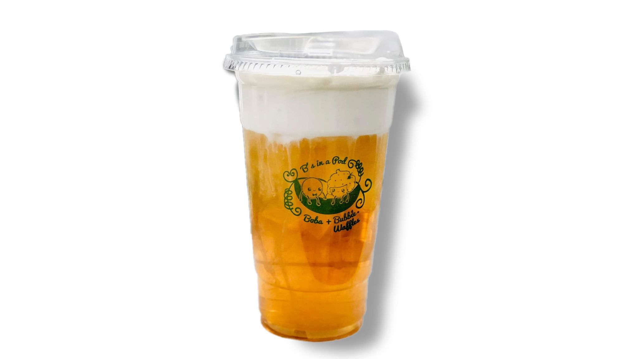 Order 24 oz. Cheese Tea food online from B's In a Pod store, McAllen on bringmethat.com