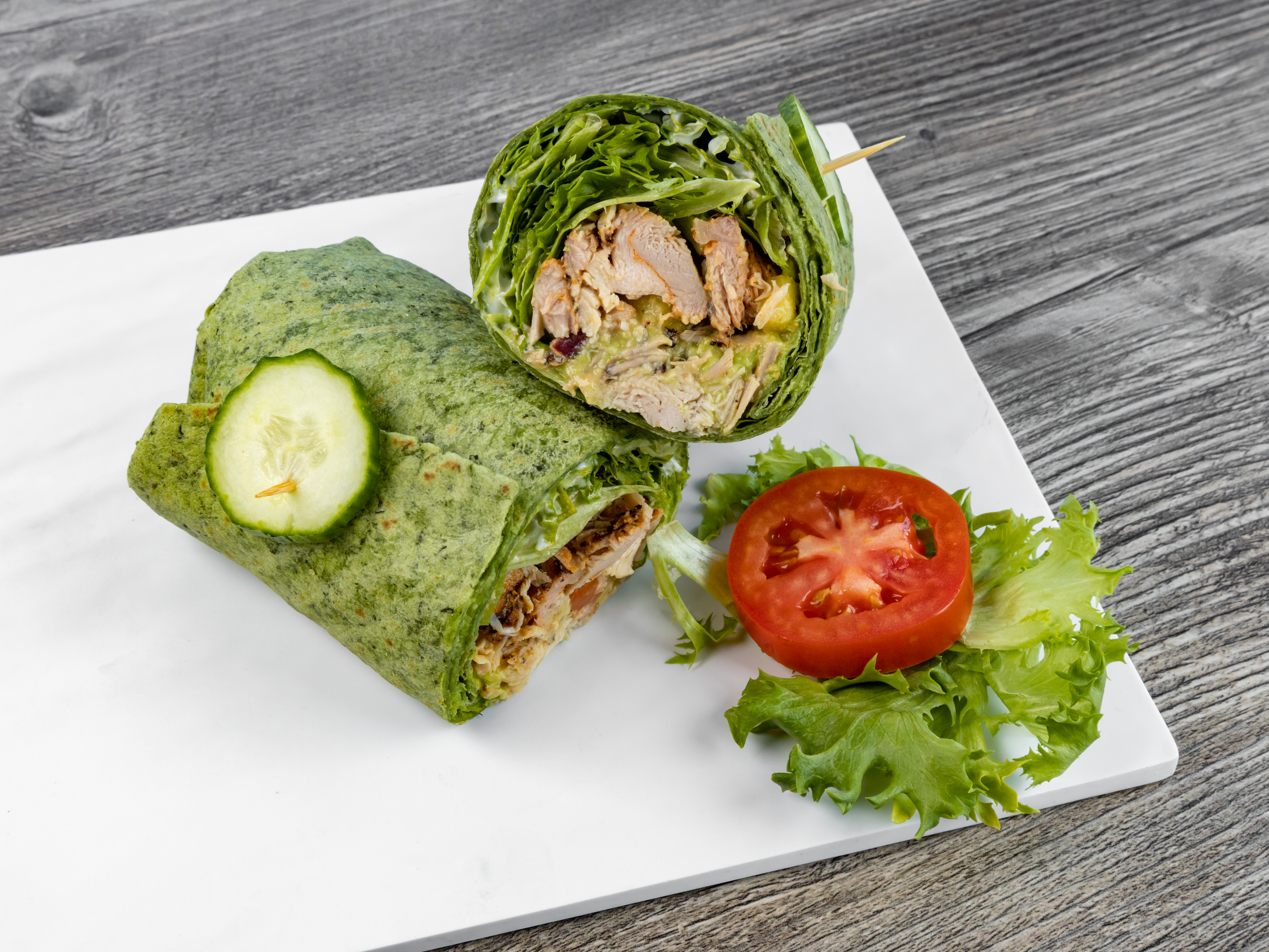 Order  Chicken Avocado Wrap food online from Avocado Theory store, Tinley Park on bringmethat.com