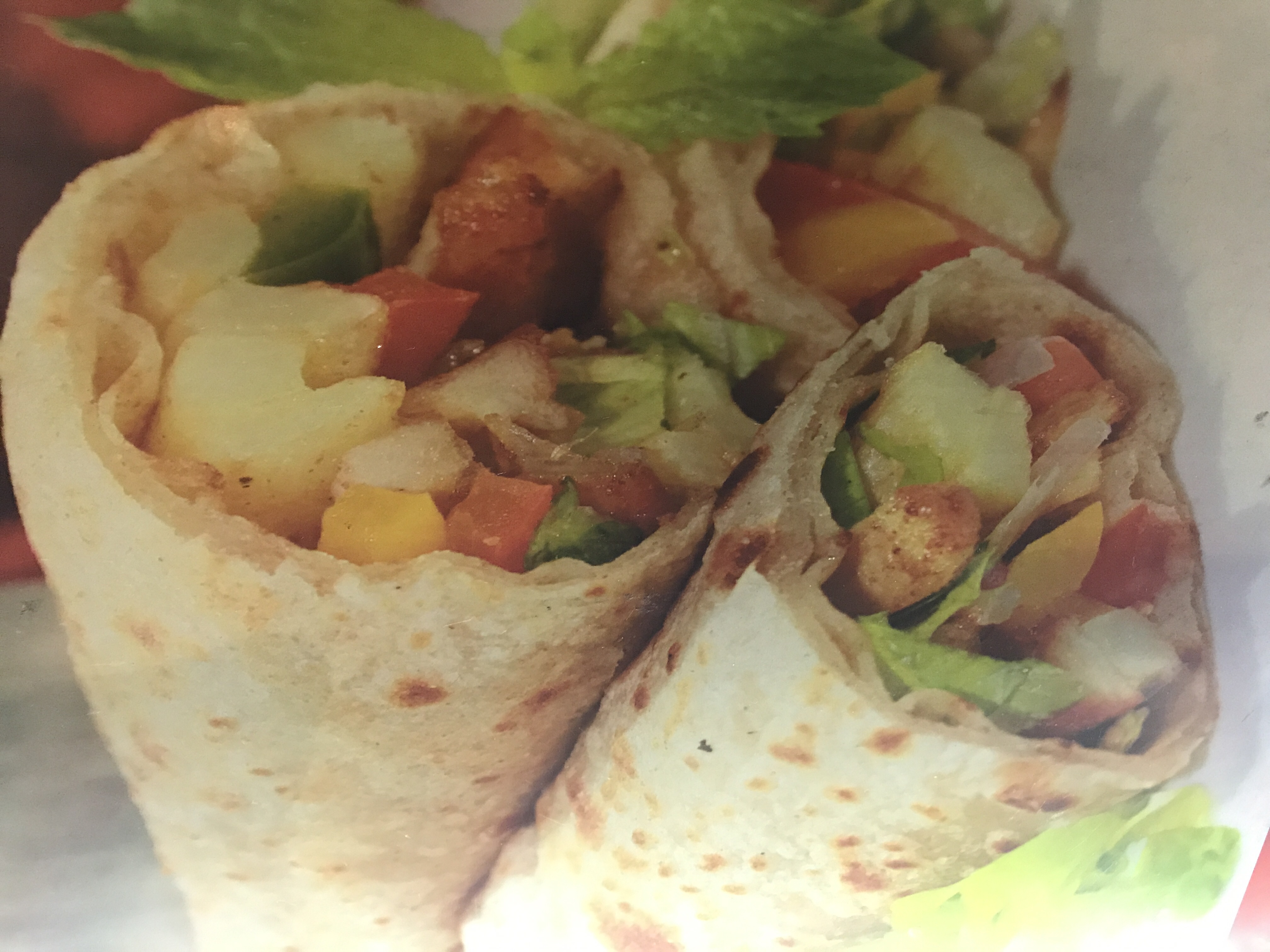 Order Chicken Salad Wrap food online from Pizza Power store, Philadelphia on bringmethat.com