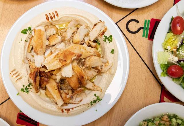 Order Chicken Shawarma Hummus food online from Kabob House store, Metairie on bringmethat.com