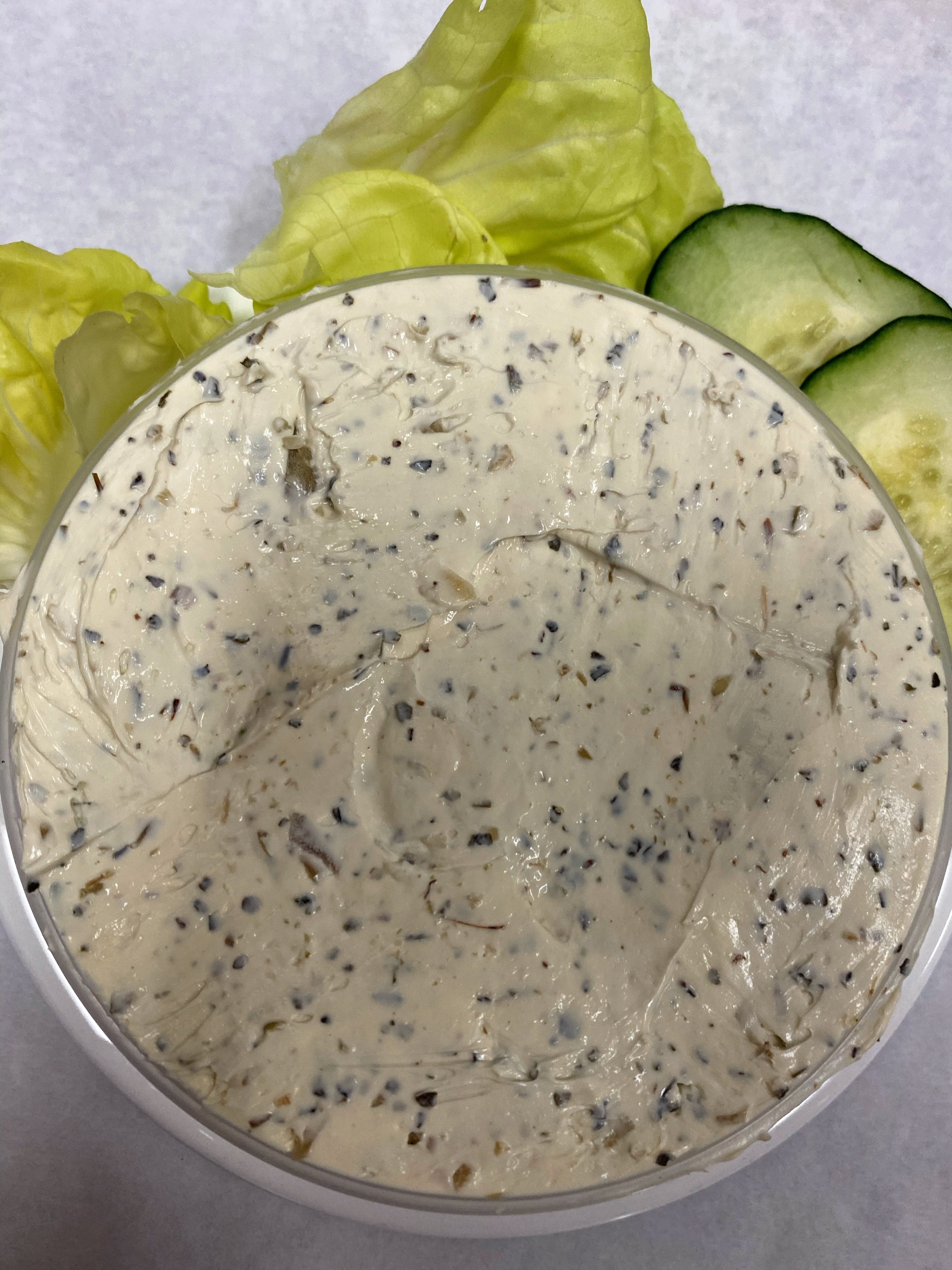 Order Herb & Garlic Cream Cheese food online from Bagel Place Cafe store, Sunnyvale on bringmethat.com
