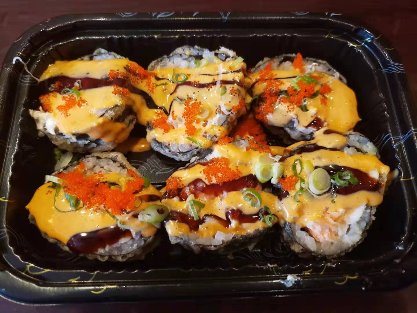 Order 120. Dynamite Roll food online from Yummy sushi store, New York on bringmethat.com