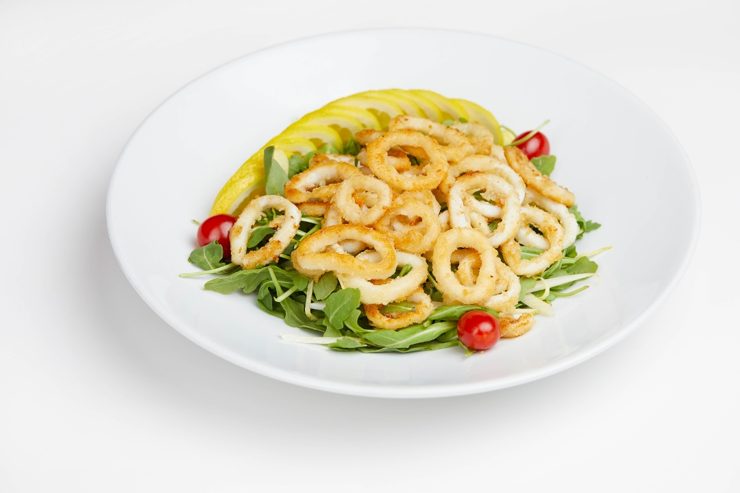 Order Calamari Salad food online from MoCA Asian Bistro - Queens store, Forest Hills on bringmethat.com
