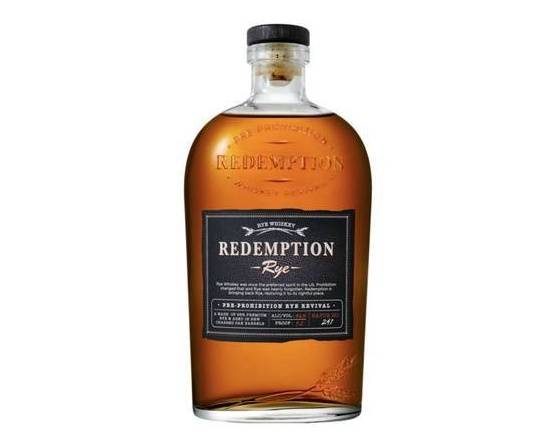 Order Redemption High Rye, 750mL whiskey (46.0% ABV) food online from Cold Spring Liquor store, Liberty Hill on bringmethat.com