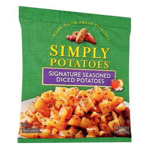Order Simply Potatoes · Potatoes Diced Steakhouse Seasoned (20 oz) food online from Albertsons Express store, Broussard on bringmethat.com