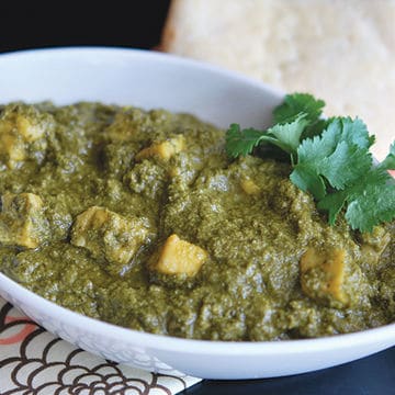 Order Curry - Saag / Palak Paneer Curry food online from Indian Street Cafe store, San Jose on bringmethat.com