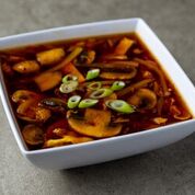 Order 5. Hot and Sour Soup food online from No 1 Chinese Restaurant store, Wauwatosa on bringmethat.com