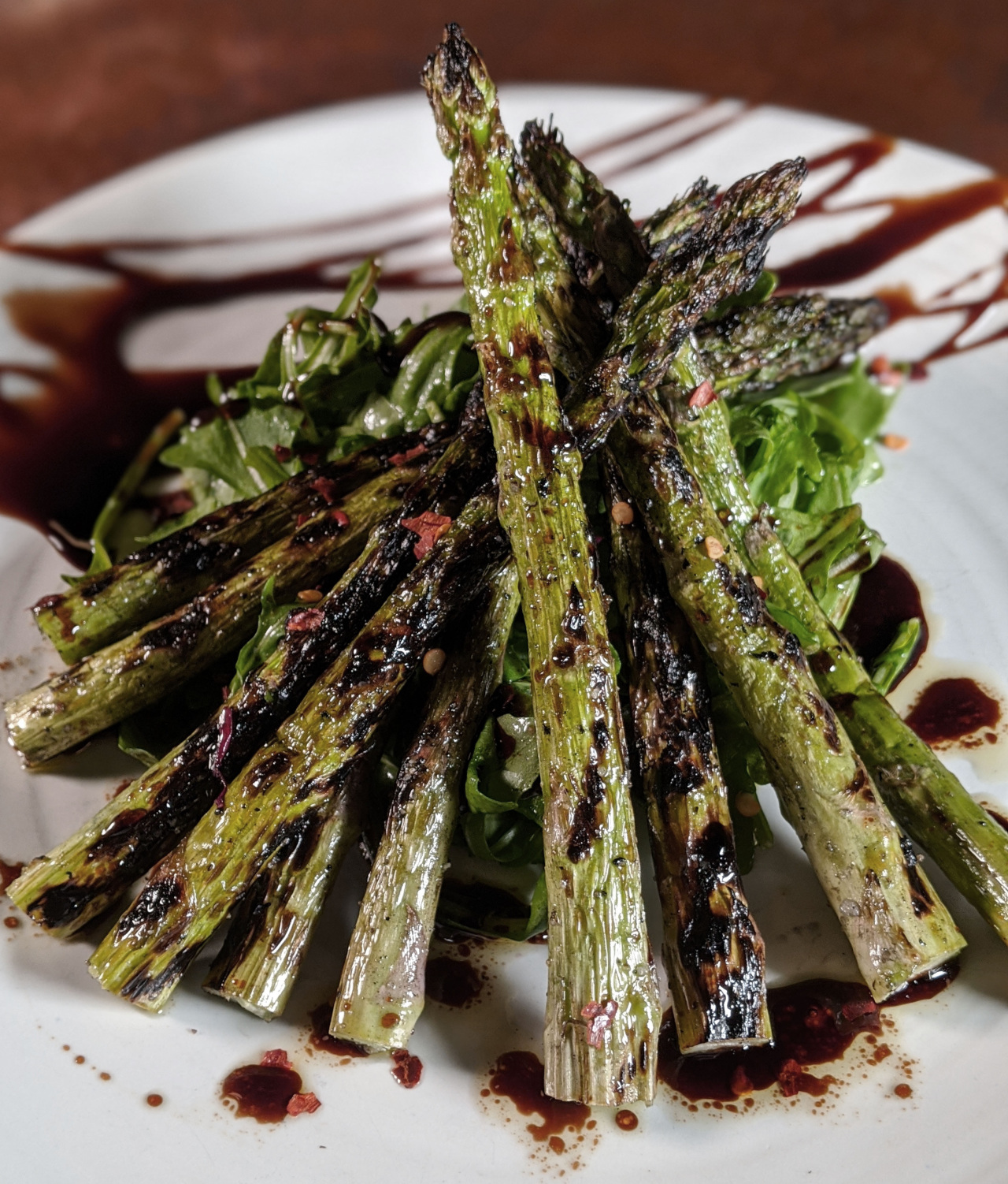 Order Char Grilled Asparagus food online from The stand store, New York on bringmethat.com