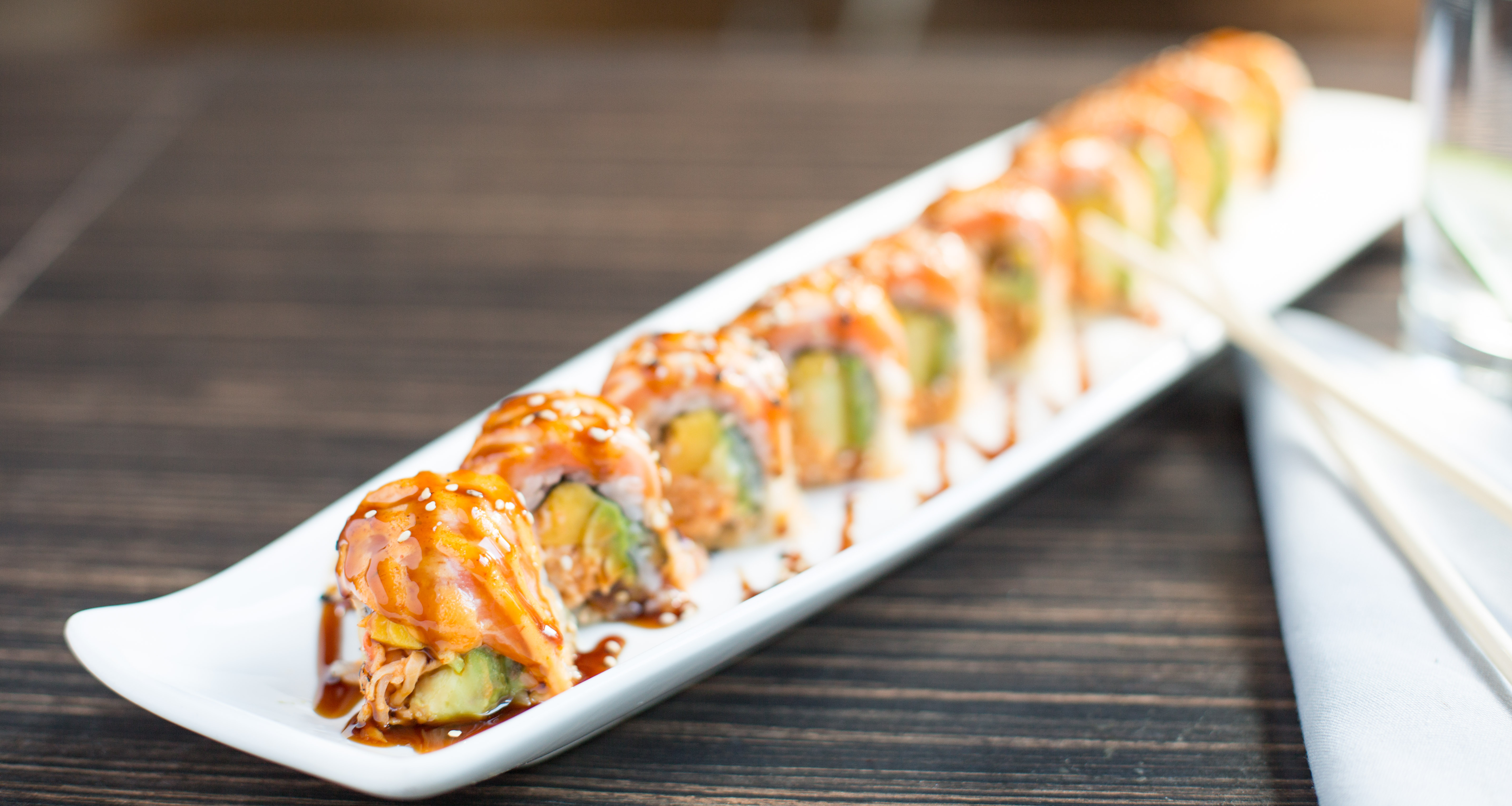 Order Spice Girl Roll food online from Niu Japanese Fusion Lounge store, Chicago on bringmethat.com