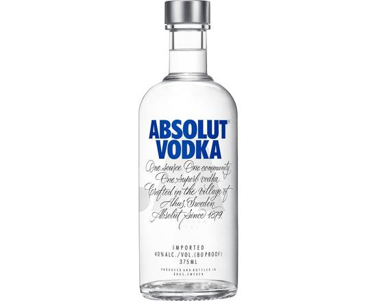 Order Absolut Vodka 80 375ml food online from Rocket store, Imperial on bringmethat.com