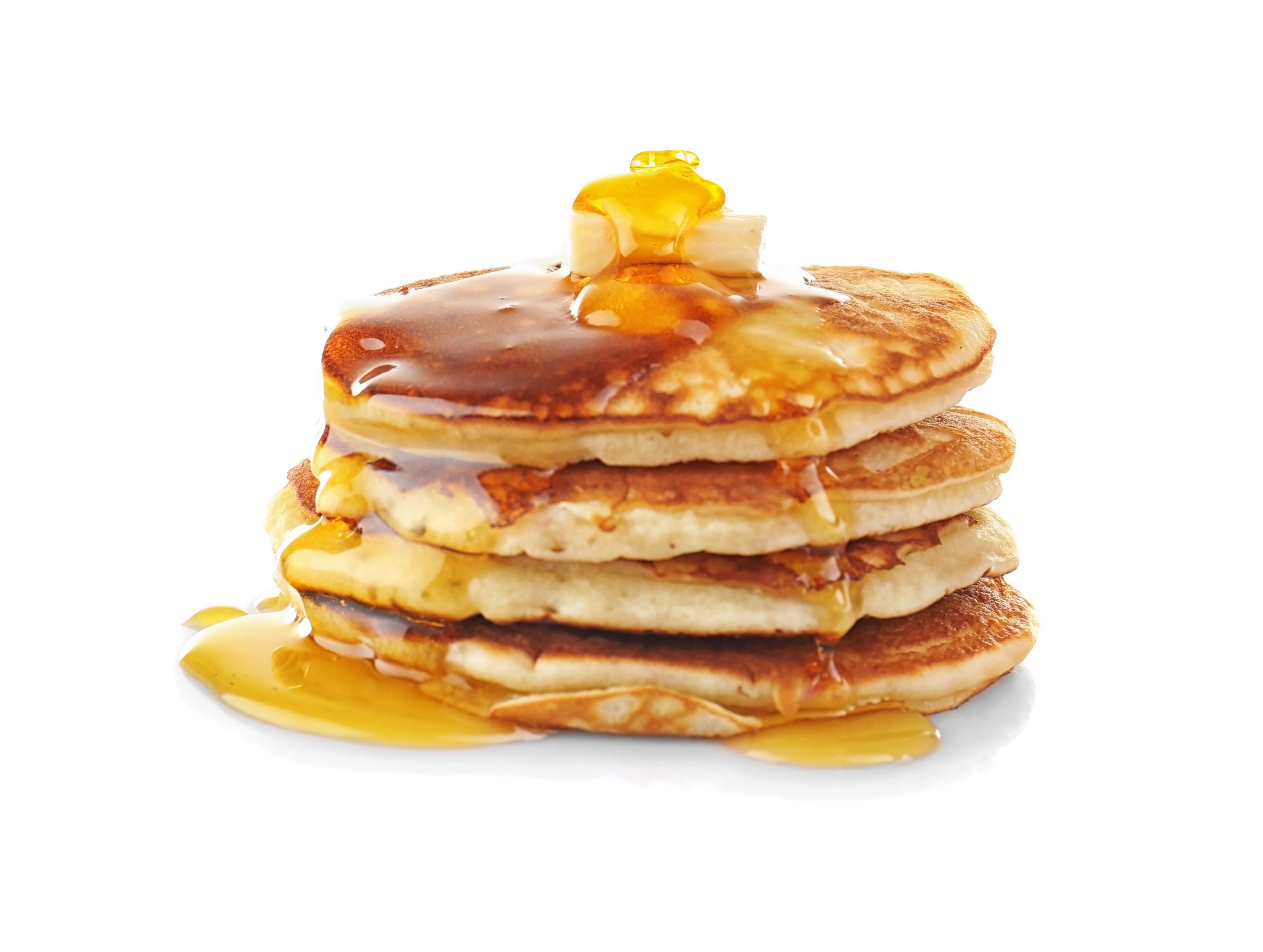 Order Stack of 4 Pancakes Platter food online from New Milford Deli store, New Milford on bringmethat.com