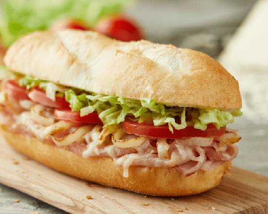 Order Ham and Smoked Provolone Sub food online from Donatos Pizza store, Milford on bringmethat.com