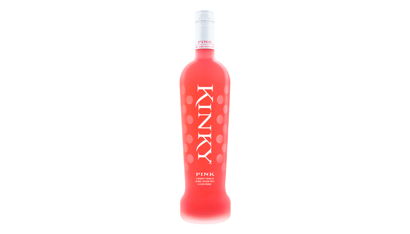 Order Kinky Pink Vodka Liqueur 750mL food online from Far Western Liquor store, SANTA MARIA on bringmethat.com