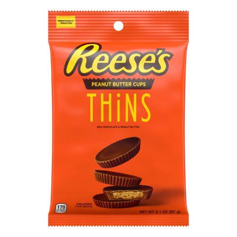 Order Reeses Peanut Butter Cups Thins 3.1oz food online from 7-Eleven store, Nephi on bringmethat.com