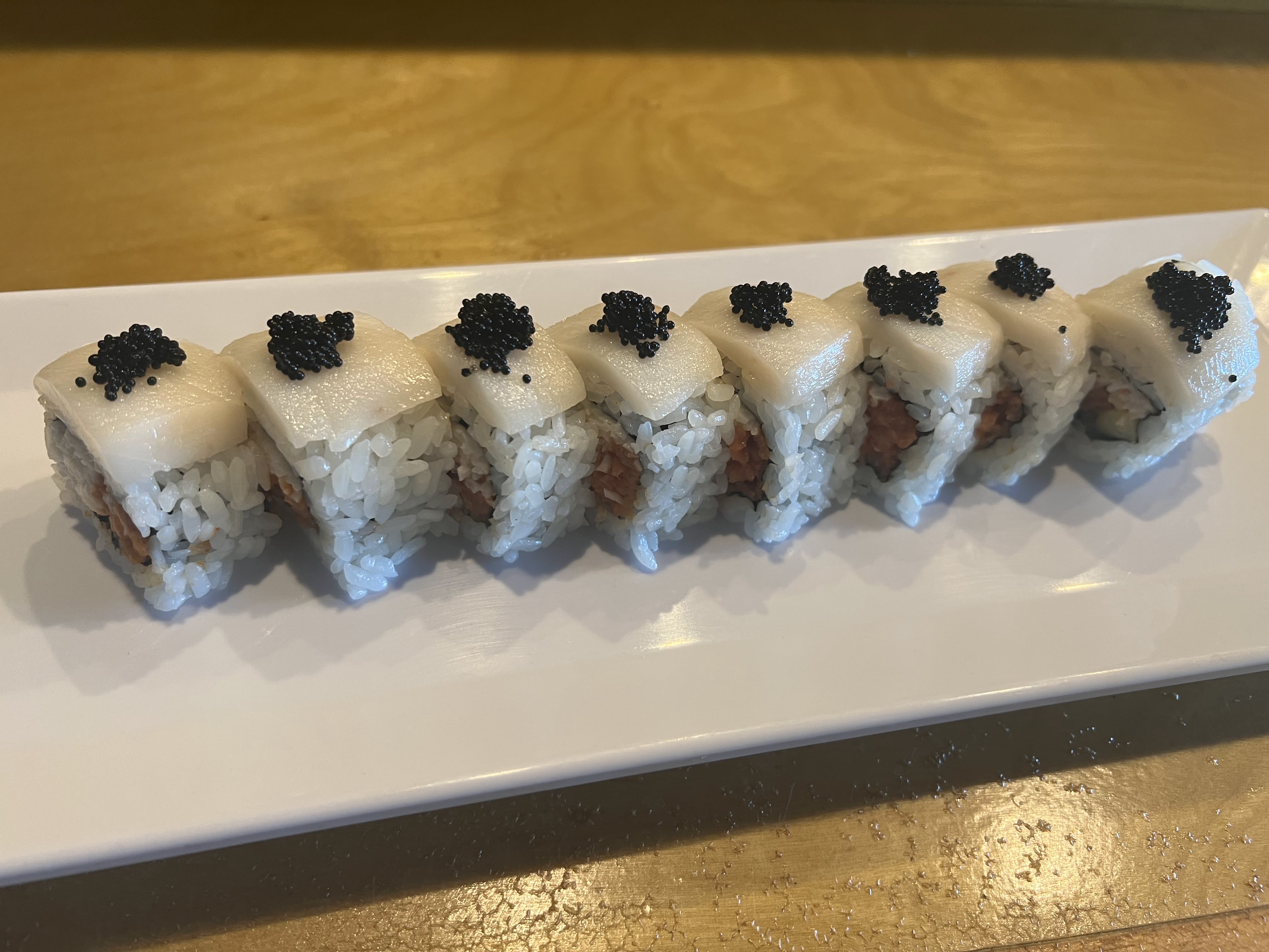 Order Black Pearl Roll food online from Sushi Box store, Wylie on bringmethat.com