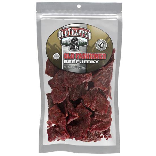Order Old Trapper Beef Jerky Old Fashioned (10 oz) food online from ampm store, SAN BRUNO on bringmethat.com