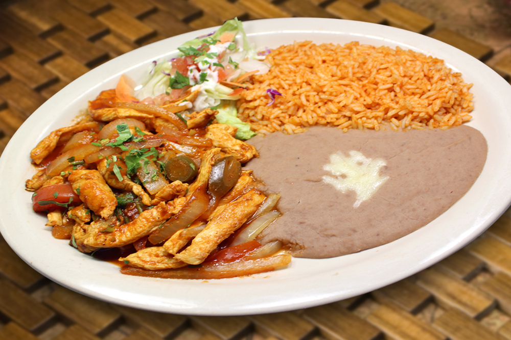 Order Pollo Ranchero food online from Taqueria San Miguel store, Cathedral City on bringmethat.com