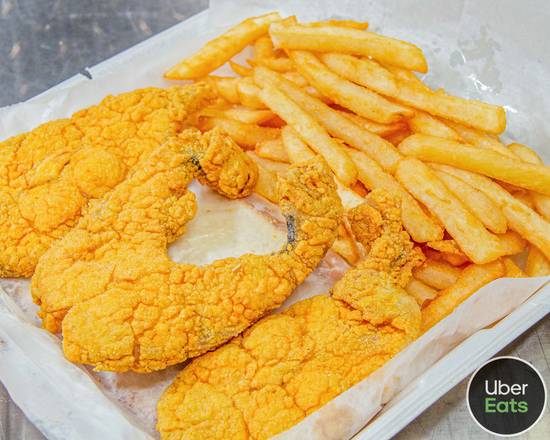 Order Catfish Dinner food online from Twins Chicken & Seafood store, Kankakee on bringmethat.com