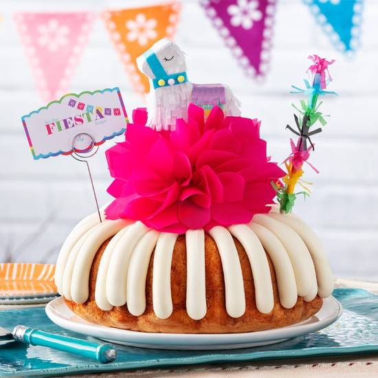 Order Let the Fiesta Begin 8” Decorated Bundt Cake food online from Nothing Bundt Cakes store, Chula Vista on bringmethat.com