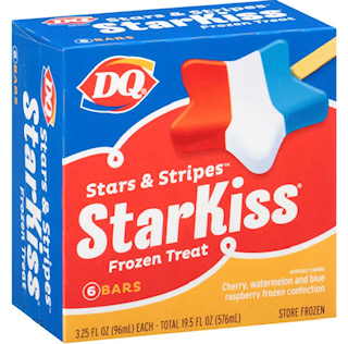 Order STARS & STRIPES STARKISS BOX (6) food online from Dairy Queen store, Willis on bringmethat.com