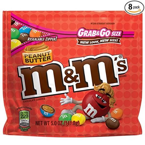 Order M&M Peanut Butter Grab&Go 5oz food online from 7-Eleven store, Matawan on bringmethat.com