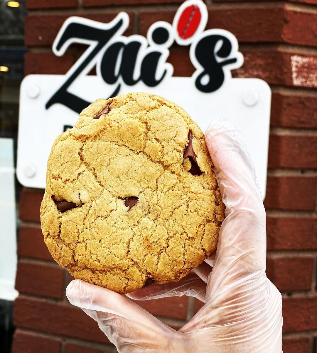 Order Gluten Free Chocolate Chunk Cookie food online from Zai Dessertery store, Bergenfield on bringmethat.com