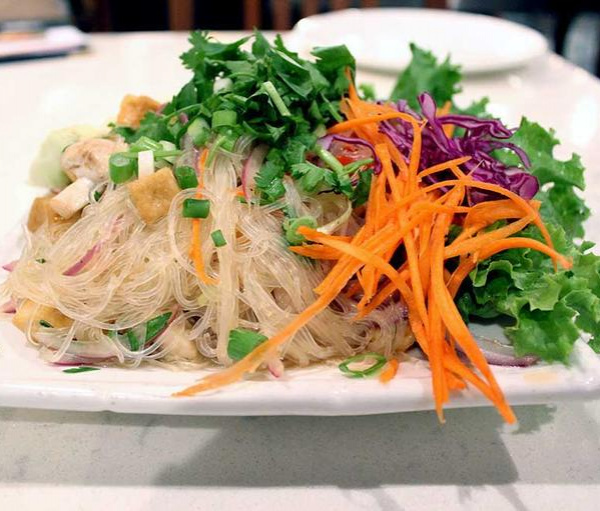 Order 12. Yum Woon Sen Salad food online from Araya's Place store, Los Angeles on bringmethat.com