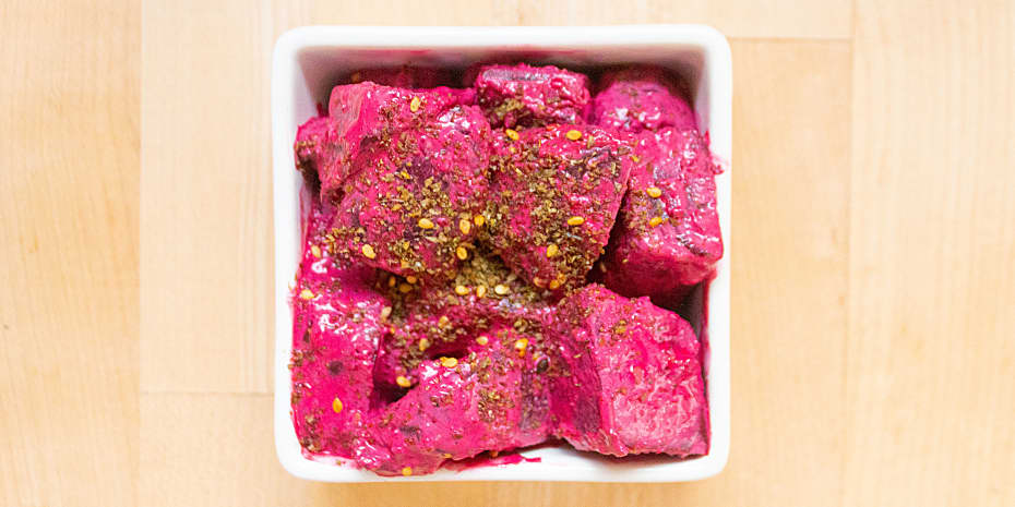 Order Roasted Beets food online from Sababa store, San Francisco on bringmethat.com