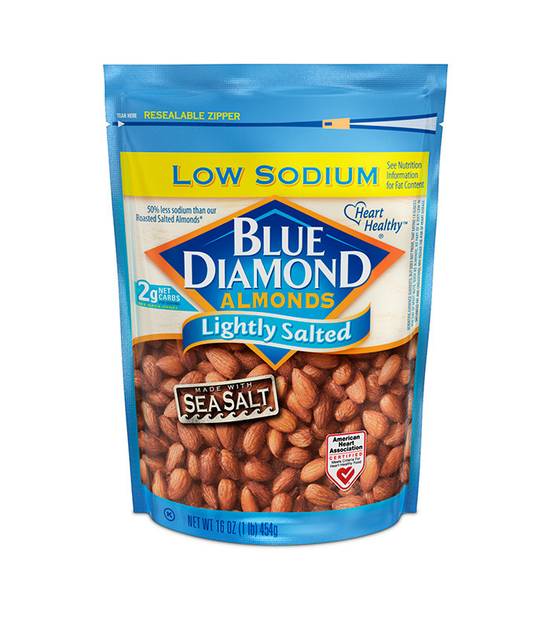 Order Blue Diamond Almonds Lightly Salted (16 oz) food online from Rite Aid store, Eugene on bringmethat.com