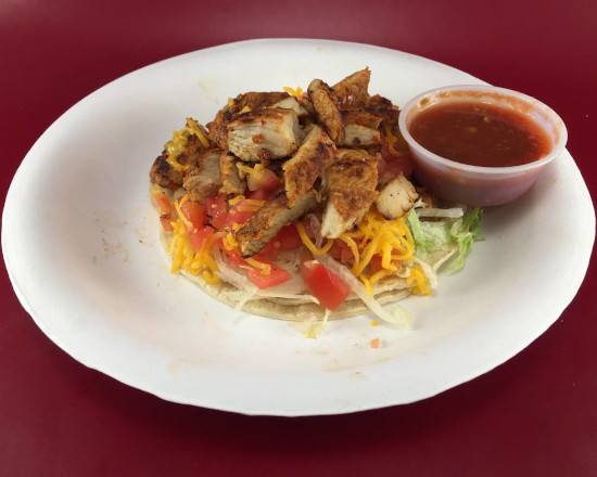Order Spicy Chicken Taco food online from Michael's Burgers store, Canoga Park on bringmethat.com