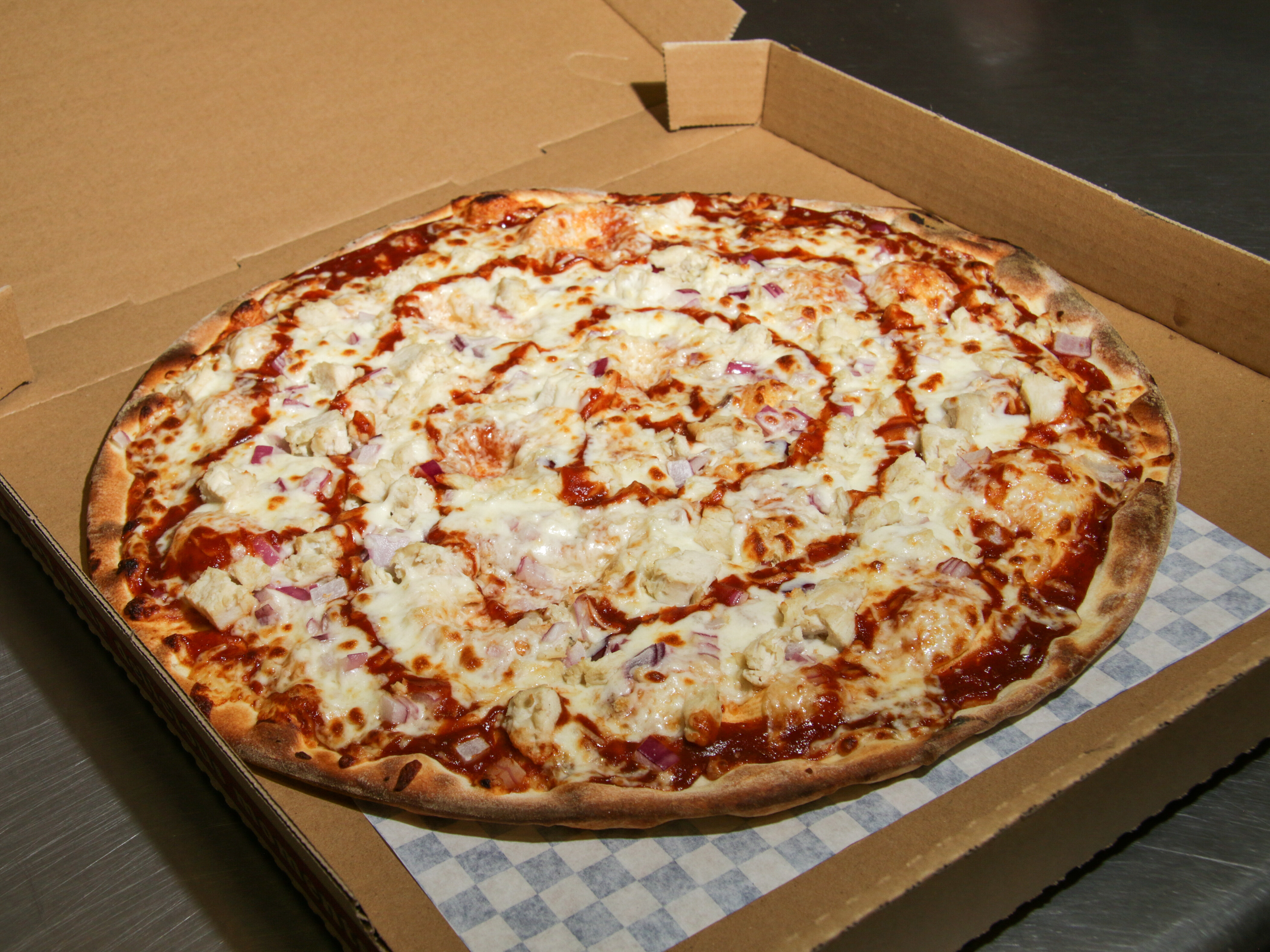 Order BBQ Chicken Specialty Pizza food online from Vegas Best Pizza store, Las Vegas on bringmethat.com
