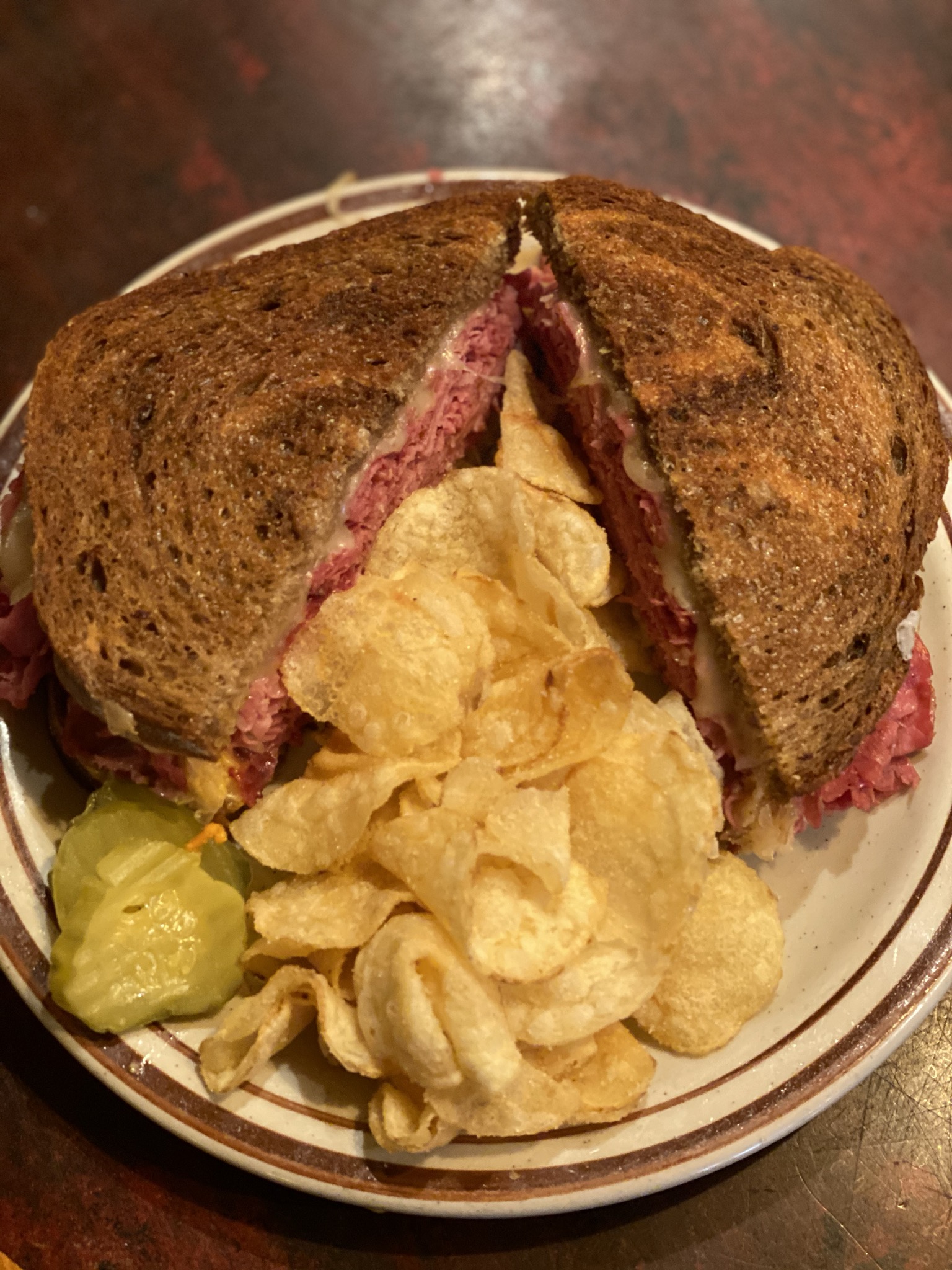 Order Reuben Sandwich food online from The Ugly Oyster Drafthaus store, Reading on bringmethat.com