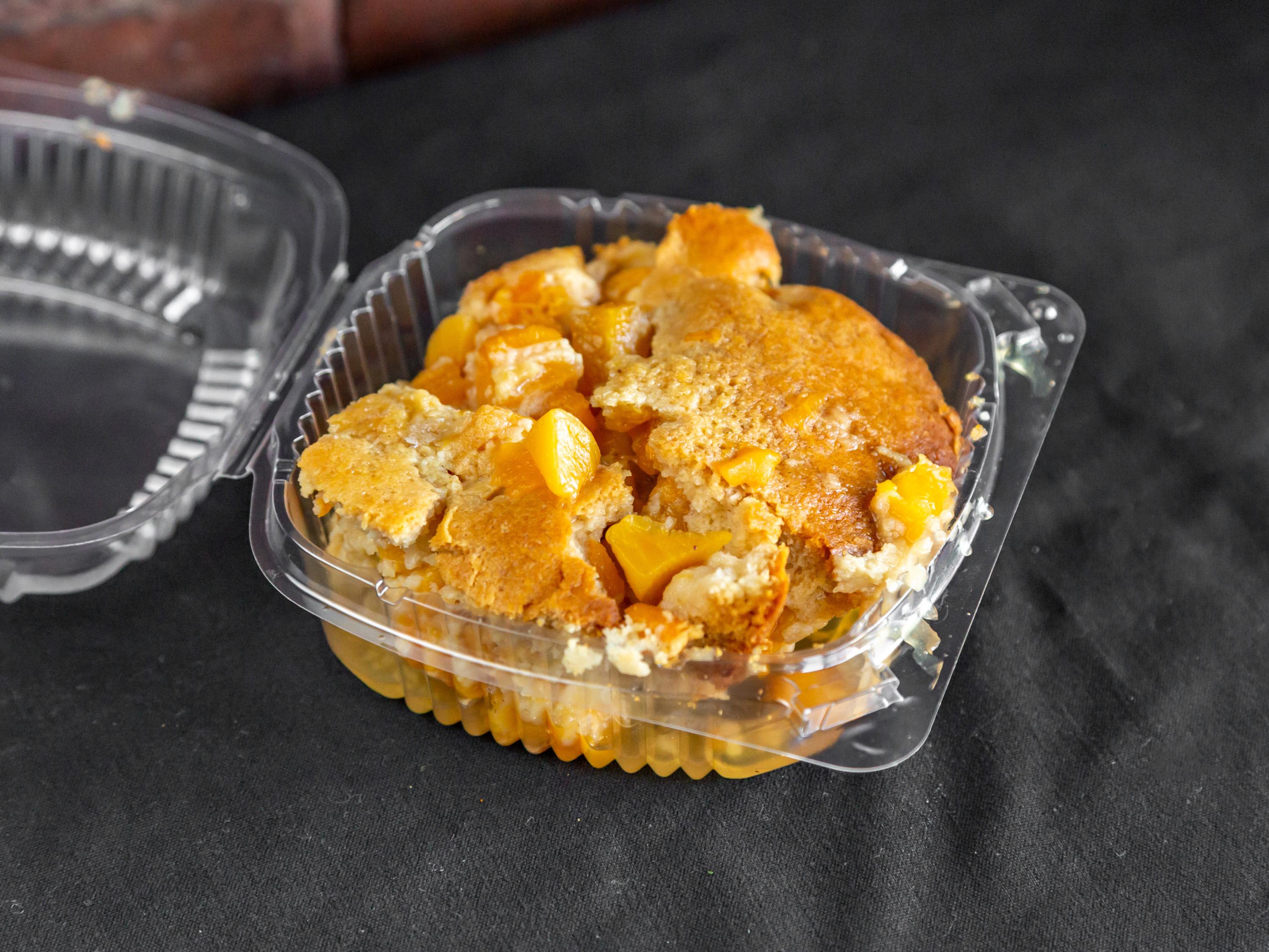 Order Peach Cobbler food online from Sweet Potatoes store, New Rochelle on bringmethat.com